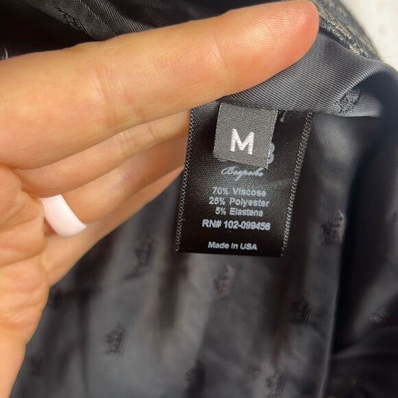 Black & Gray SW3 Bespoke Men's Floral Jacket - Picture 6 of 9